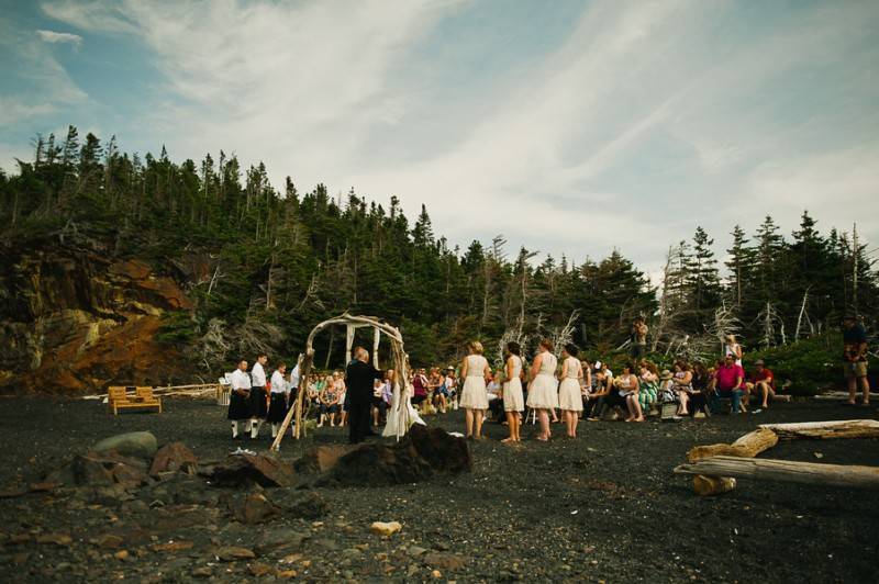 Not Your Usual Beach Wedding