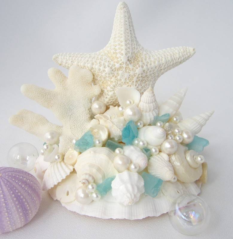 5 of the Most Beautiful Beach Wedding Cake Toppers
