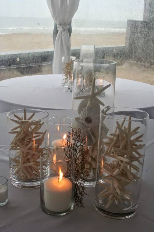 How to Create Beautiful Beach Wedding Vignettes for Centerpieces