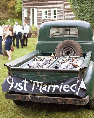 5 Super Fun Laid-Back Wedding Ideas Wedding Drink Holder