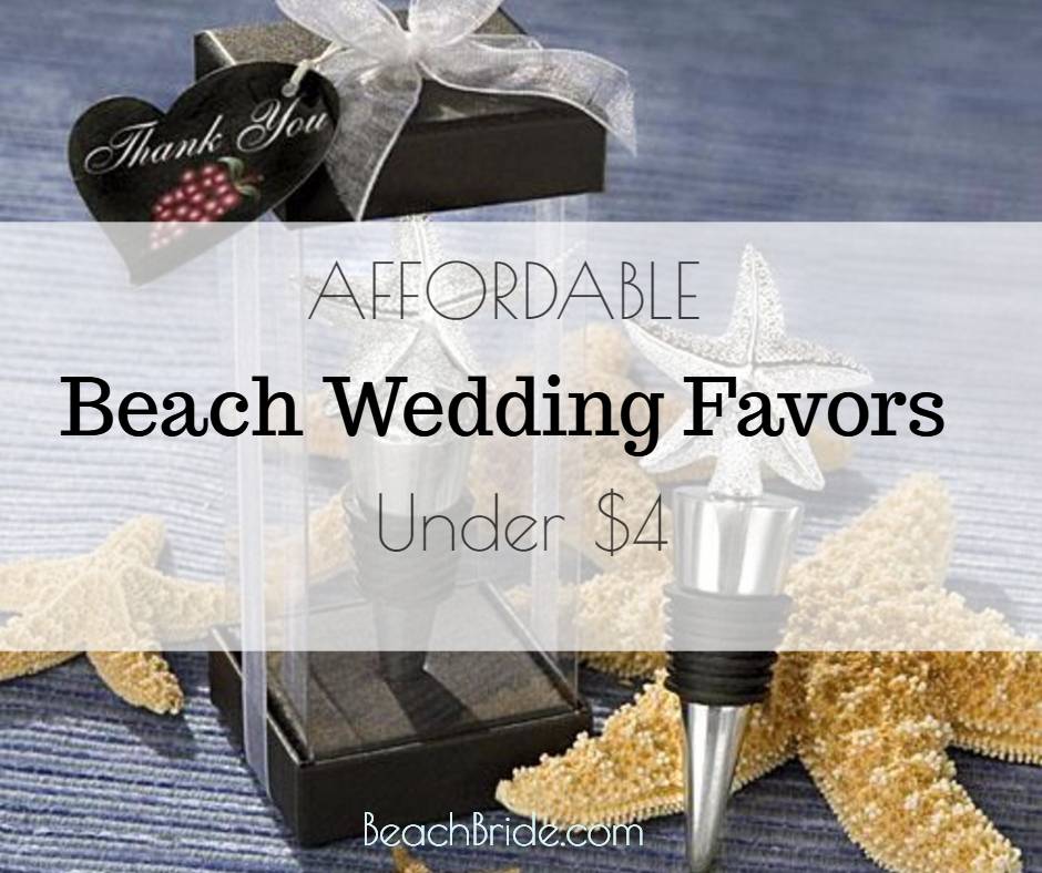 Affordable Beach Wedding Favors Under $4