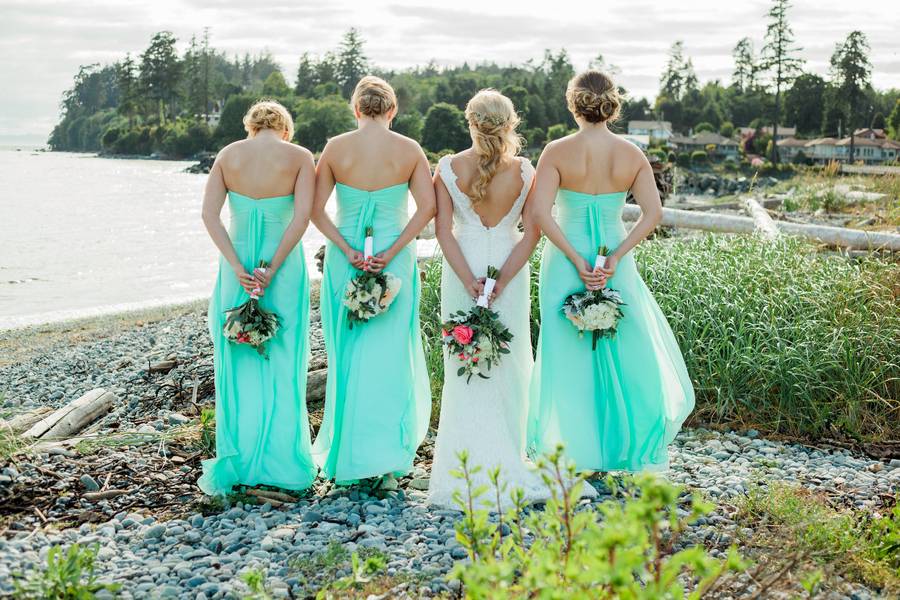 Beach Front Wedding on Vancouver Island