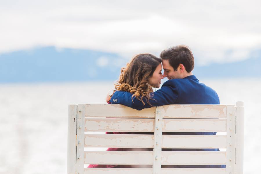 Sand Harbor Engagement Session