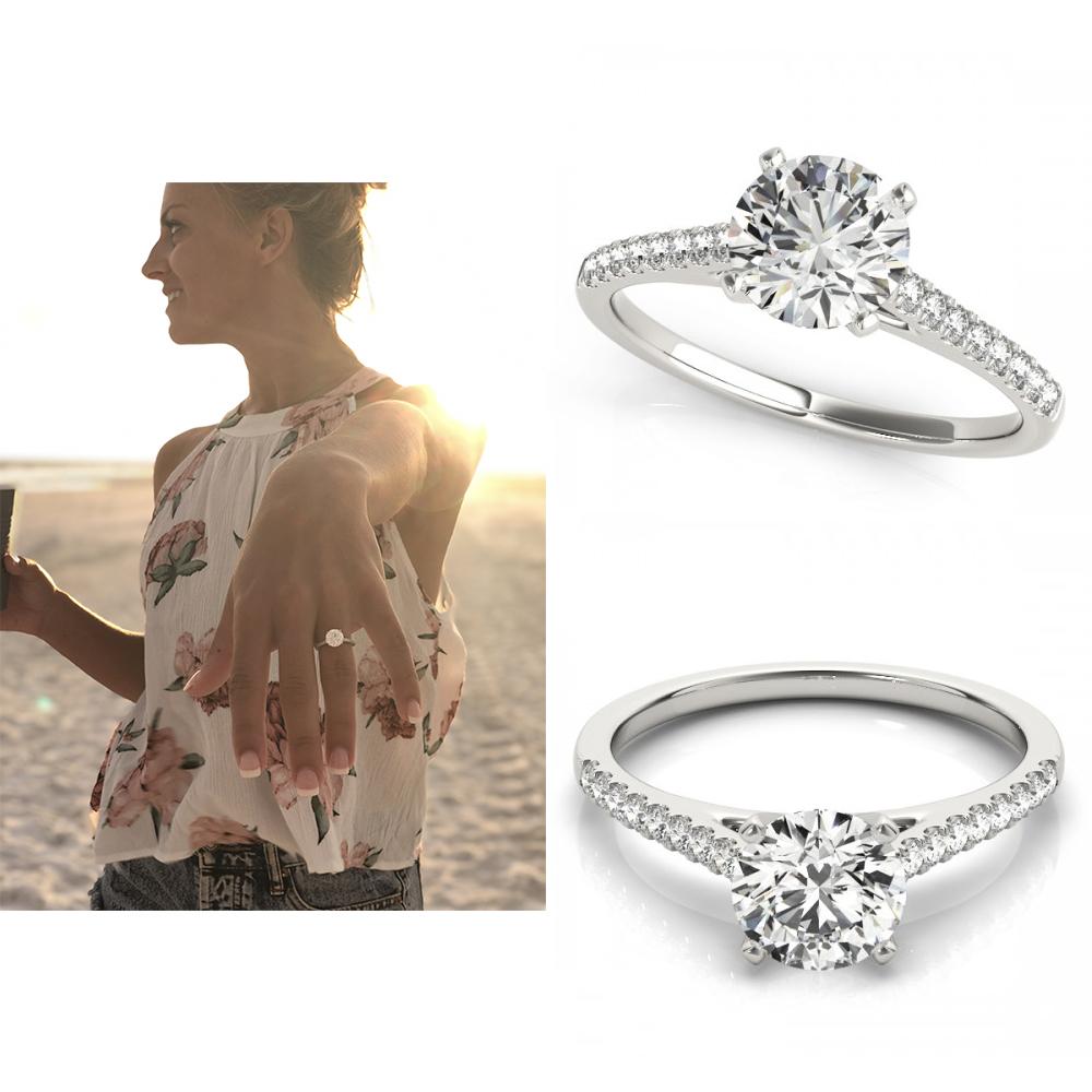 A Beach Proposal + The Perfect Engagement Ring