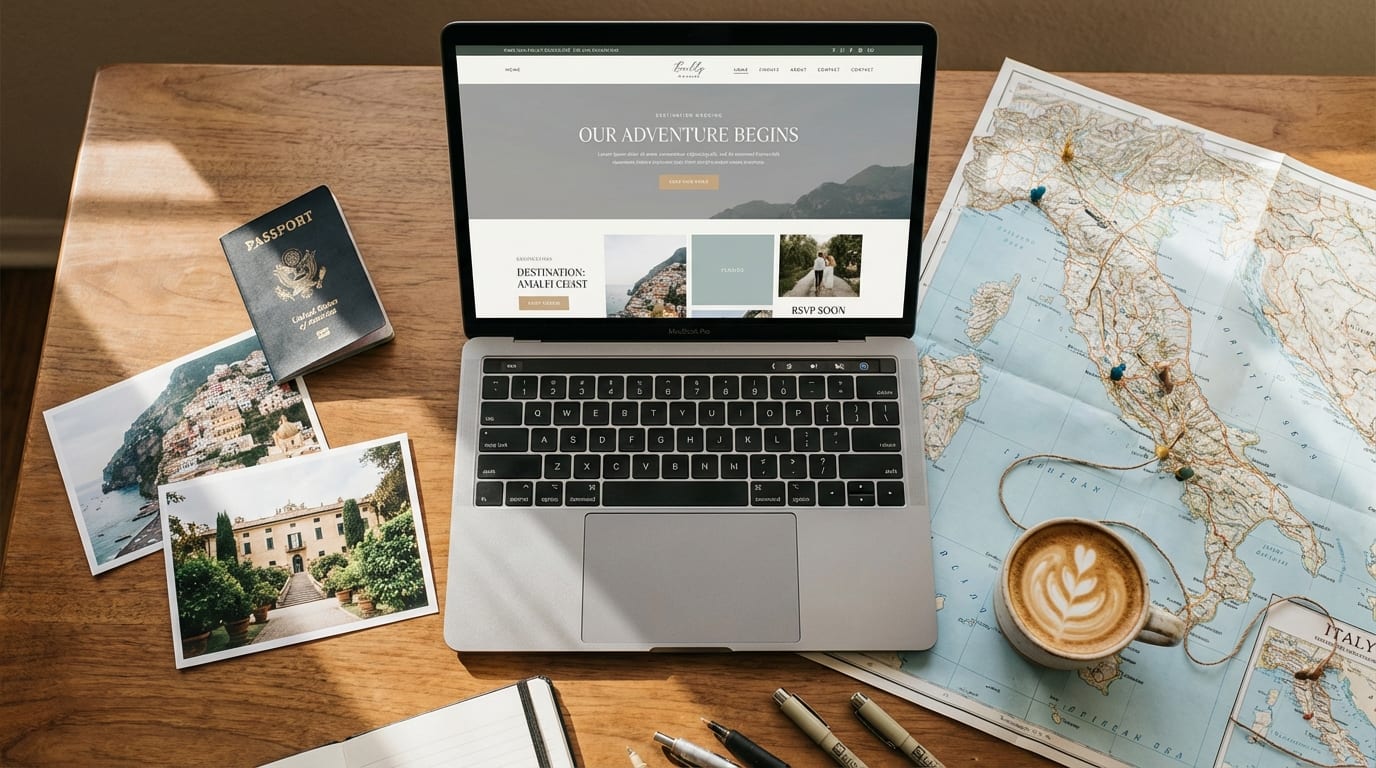 Destination Wedding Websites: What to Include, How to Build One & Why It Matters
