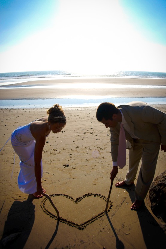 Beach Wedding Photo