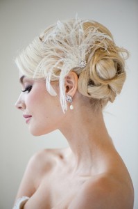 bridal fascinator wedding hair accessory