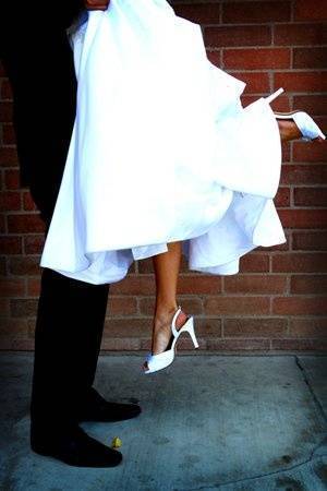 Groom Lifting Bride