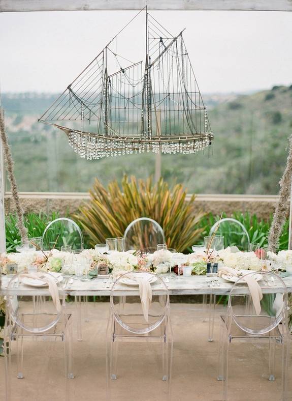 Ship Theme Wedding Decor