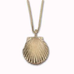 scallop necklace