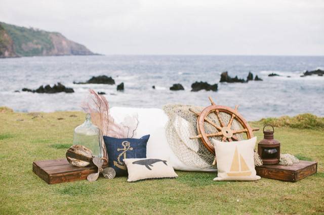 Fun Beach Wedding Theme: Shipwrecked