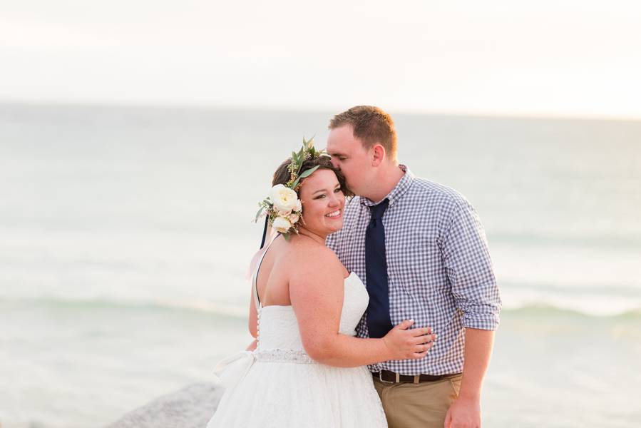 Post-Wedding Beachside Shoot