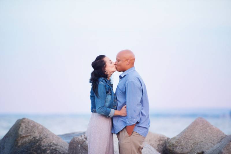 Beach Blues   Engagement Shoot