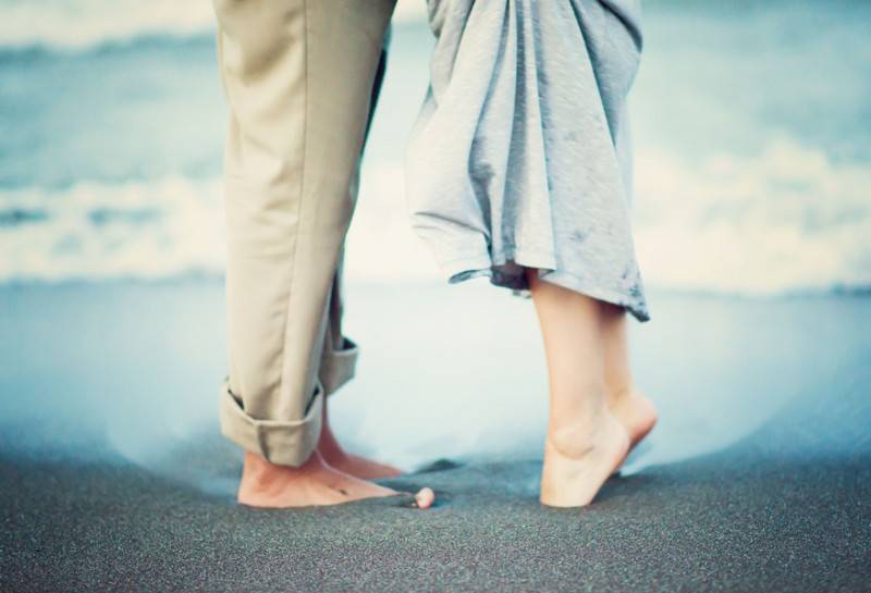 Beach Blues   Engagement Shoot