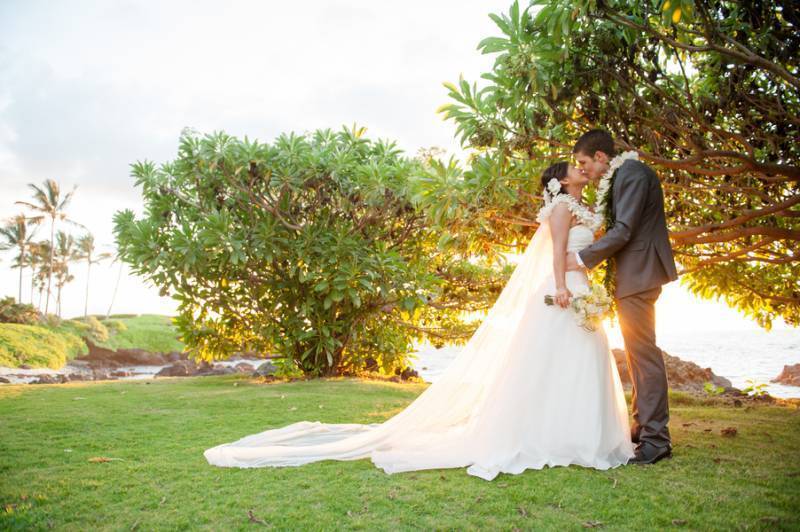 A Maui Wedding and Trash the Dress Session