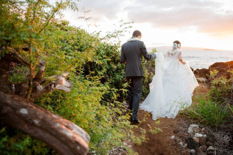 A Maui Wedding and Trash the Dress Session