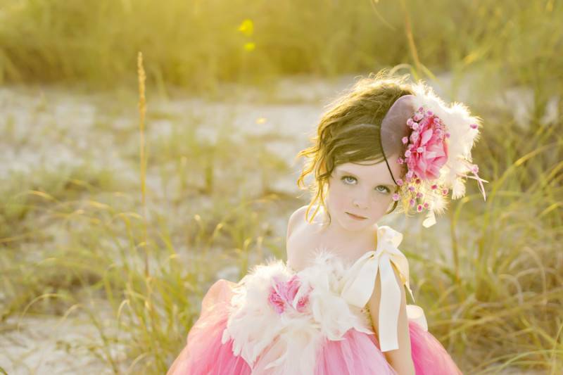 Couture Flower Girl   Styled Shoot