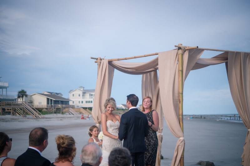 A Rustic and Chic Beach Wedding