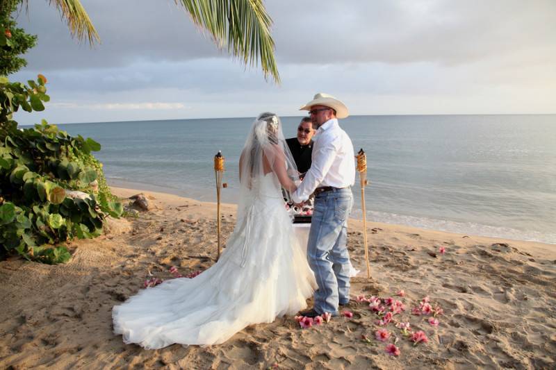 A Cowboy on the Beach