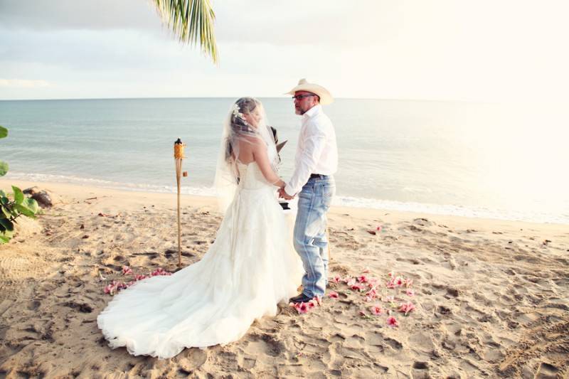 A Cowboy on the Beach