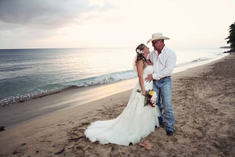 A Cowboy on the Beach