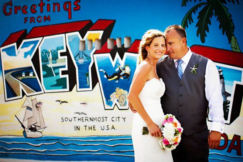 Elegant DIY Key West Wedding