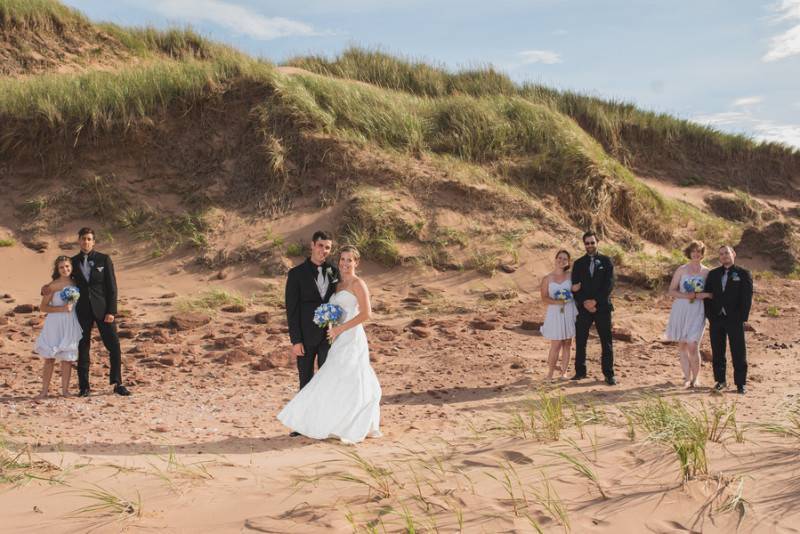 Red Sand Beach Wedding