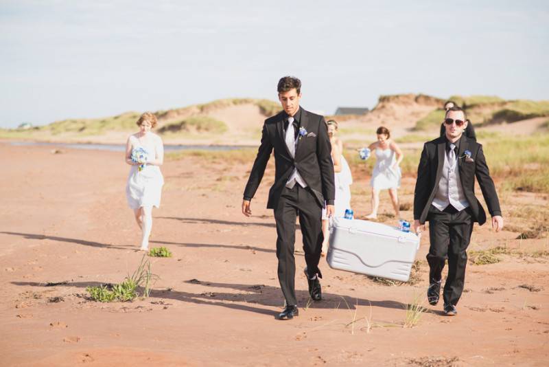 Red Sand Beach Wedding