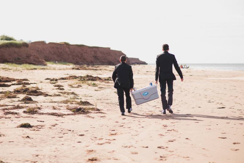 Red Sand Beach Wedding