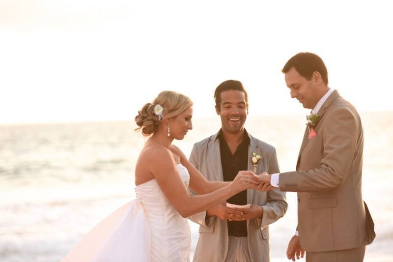 Italian Inspired Beach Wedding Getaway