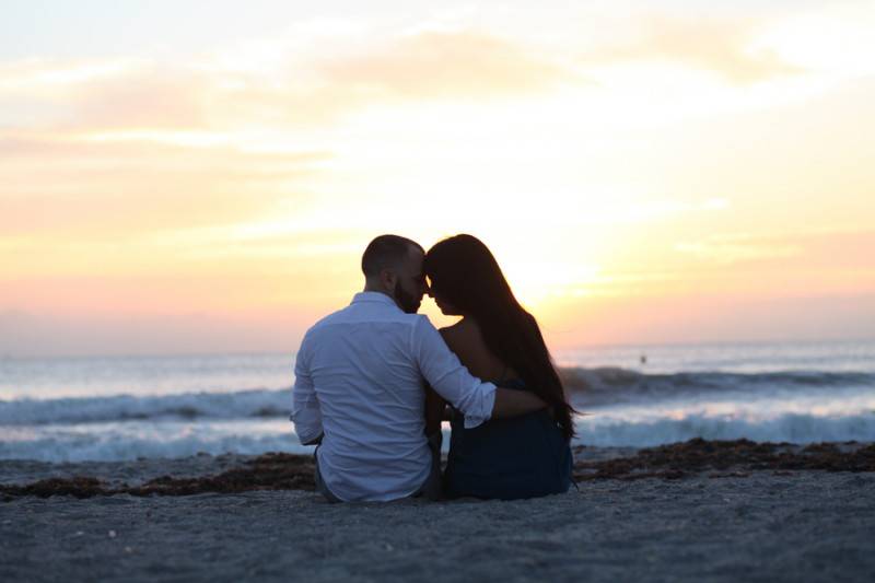 The Sunrise And The Beach