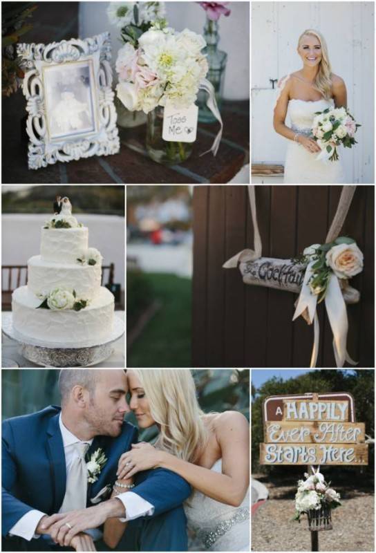 Rustic Chic with Vintage Touches
