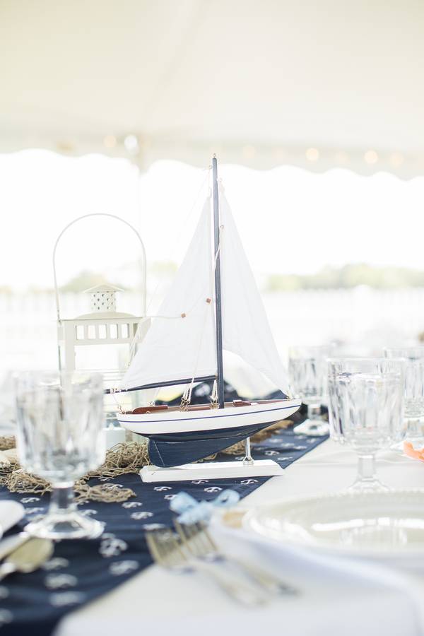 A Dainty and Nautical Wedding