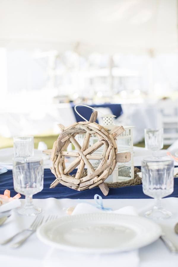 A Dainty and Nautical Wedding