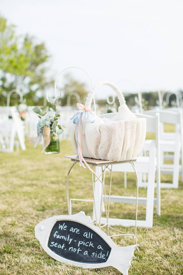 A Dainty and Nautical Wedding