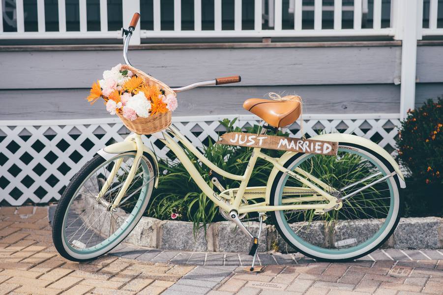 On Our Vintage Beach Cruiser Bike