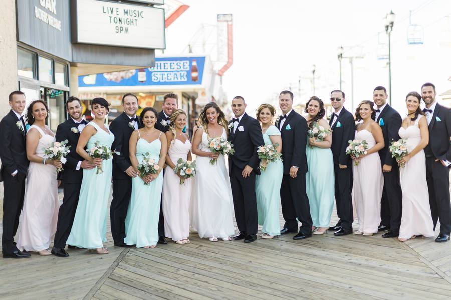 The Seaside Heights Nautical Wedding