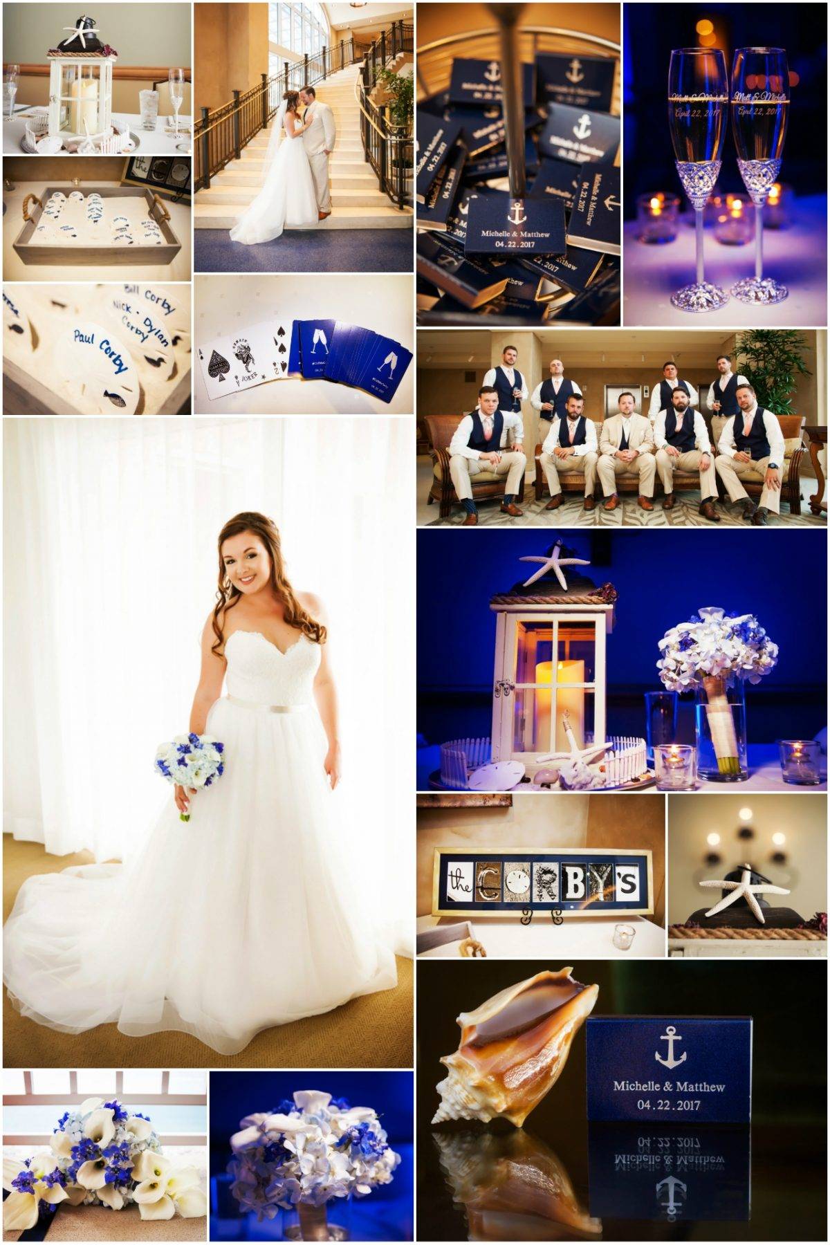 Most Beautiful Beach Wedding Color Schemes