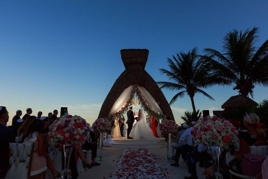 Stylish Oceanside Wedding