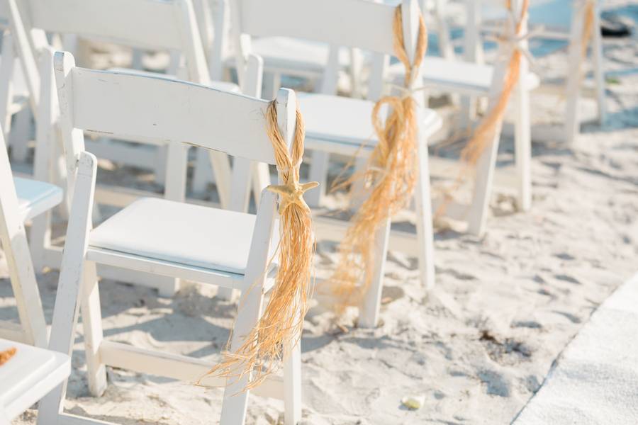 Enchanting Blue and Green Beach Wedding