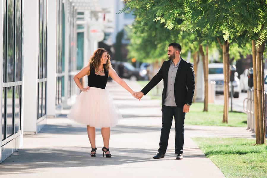 Downtown Santa Monica Engagement