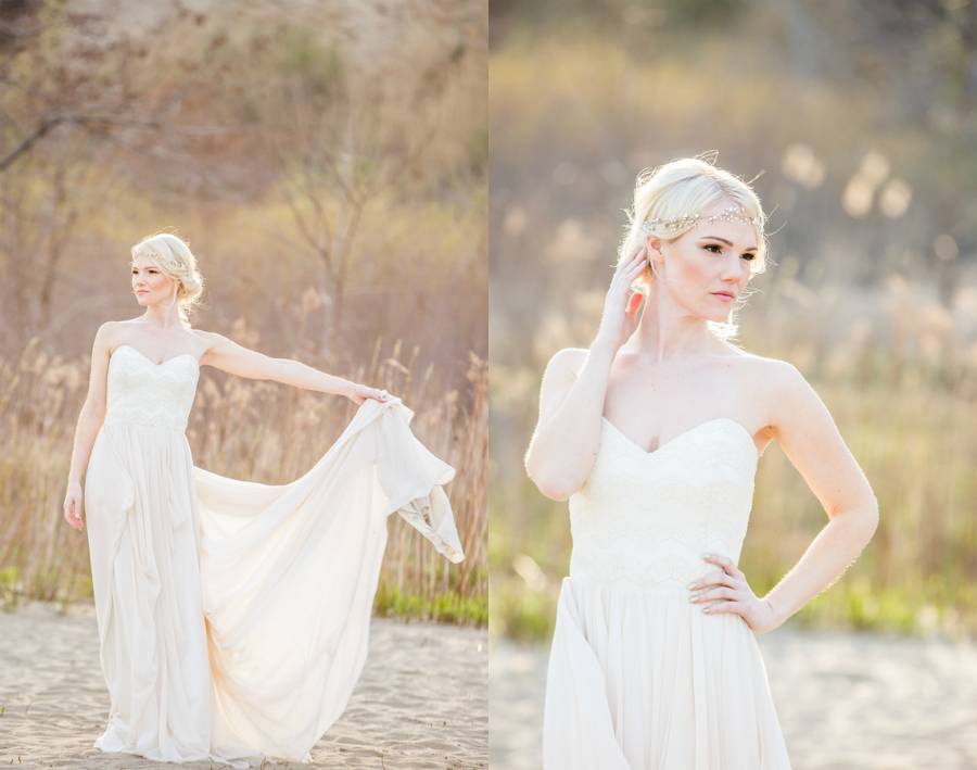 Romantic Beach Styled Shoot   The Scarborough Bluffs