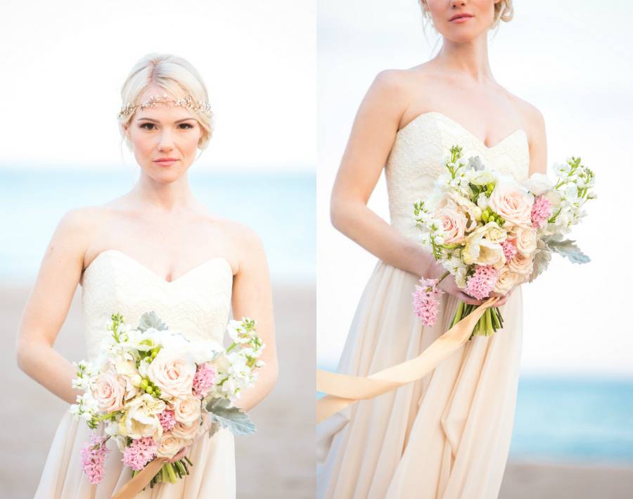 Romantic Beach Styled Shoot   The Scarborough Bluffs