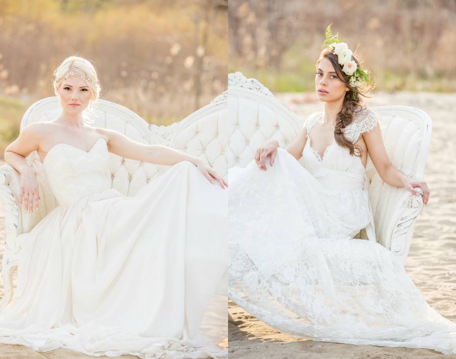 Romantic Beach Styled Shoot   The Scarborough Bluffs