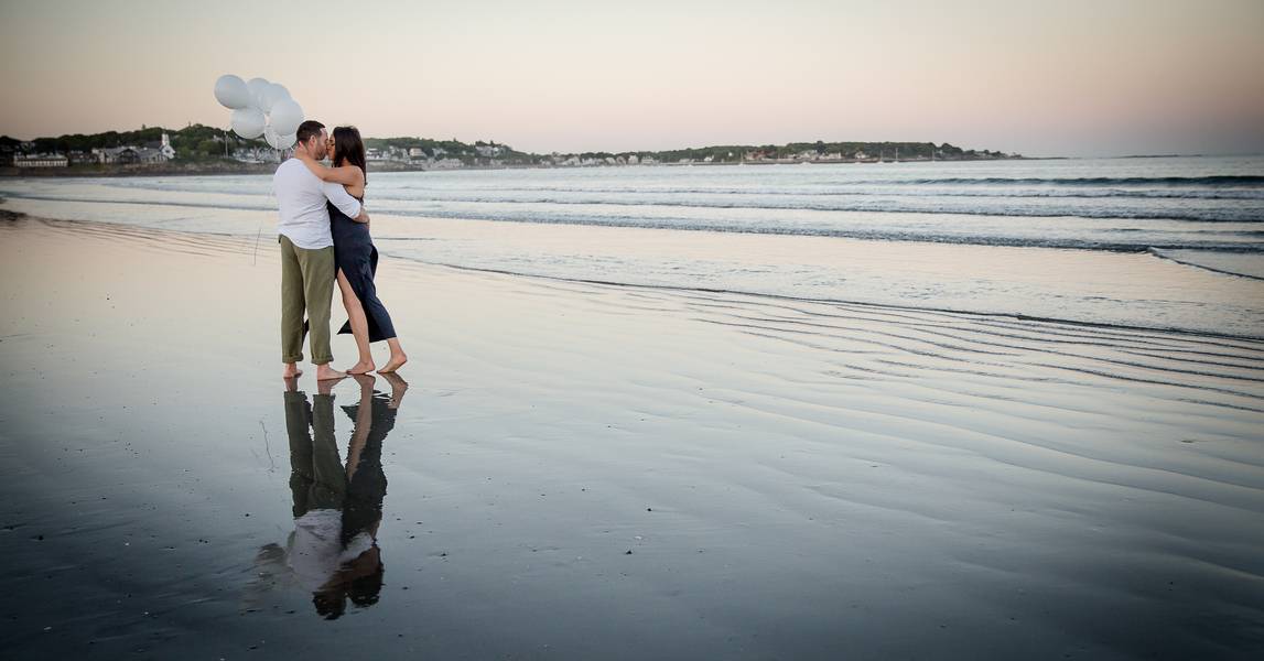 Modern Beach Romance