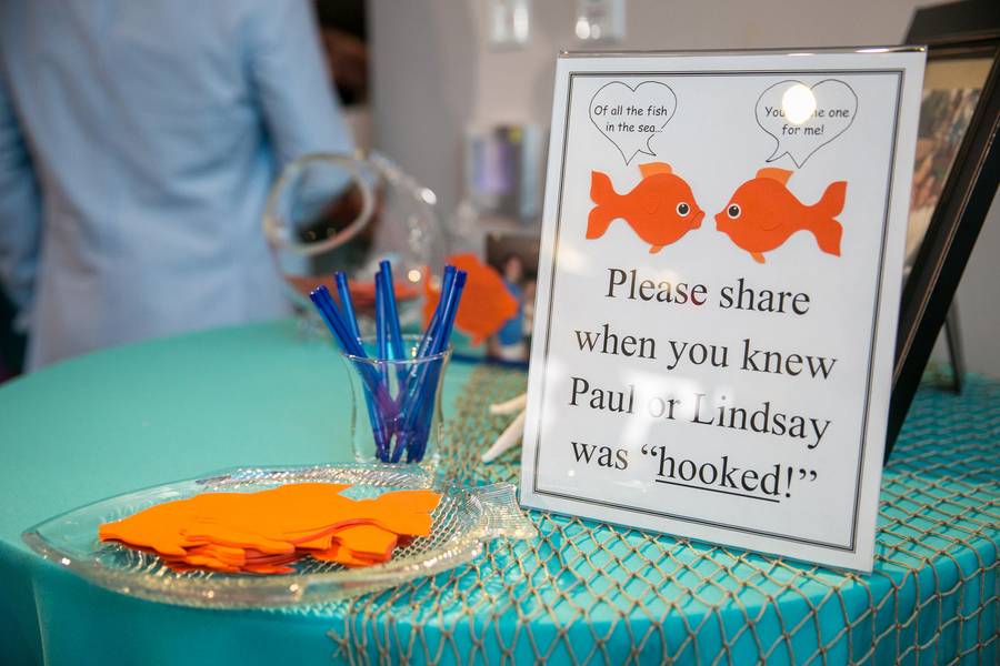 Hooked On Love   Nautical Themed Rehearsal Dinner