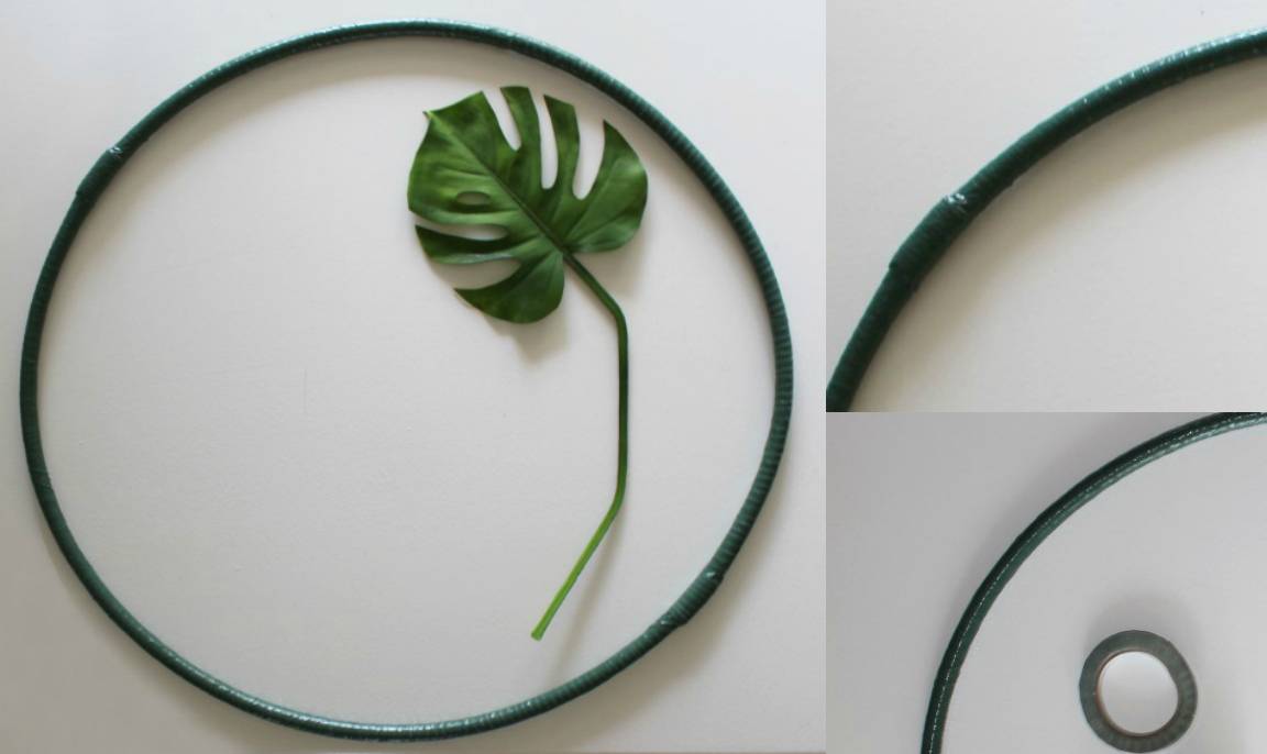 DIY Tropical Wreath Tutorial