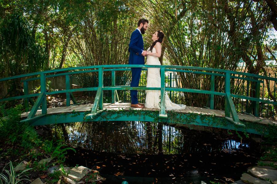 Nighttime Garden Wedding