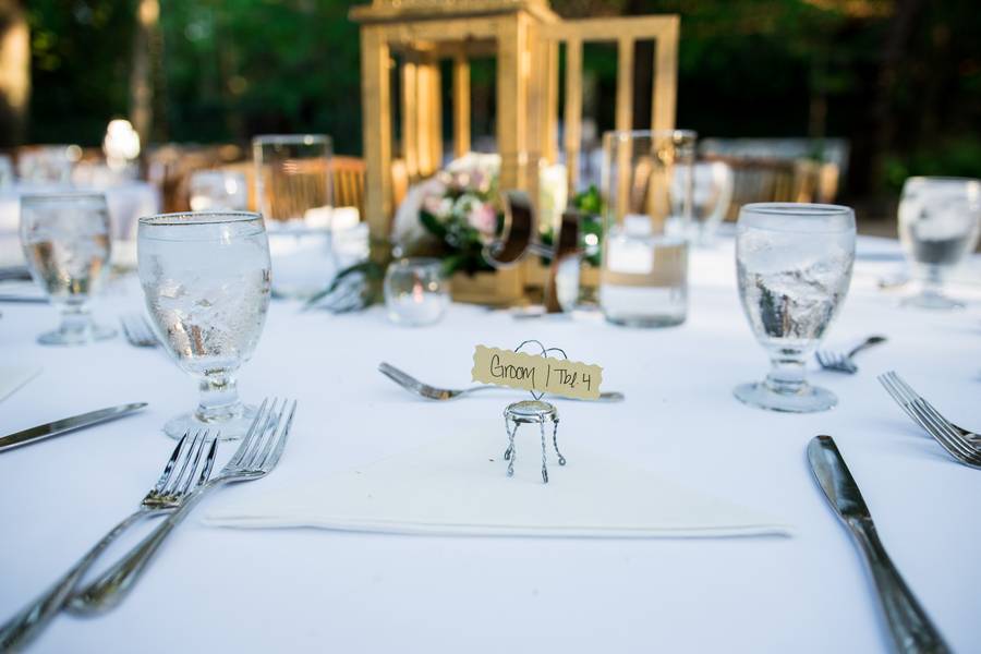 Nighttime Garden Wedding