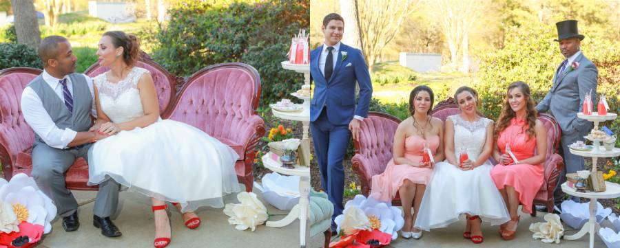 Alice in Wonderland Styled Wedding